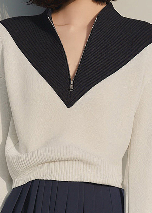 Beautifully Finished Sweater in a Timeless Design