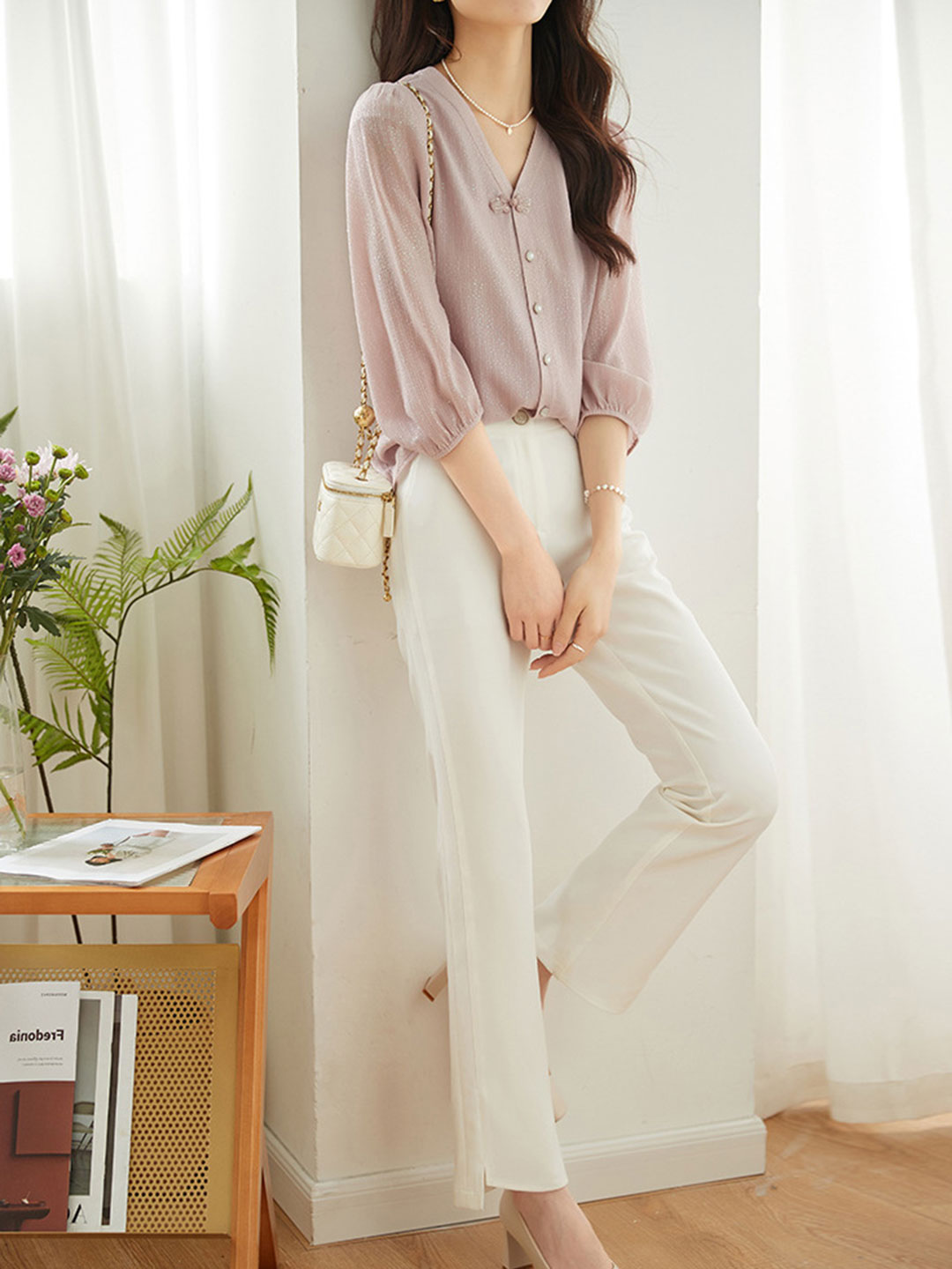 Beautifully Balanced Blouse with Timeless Character