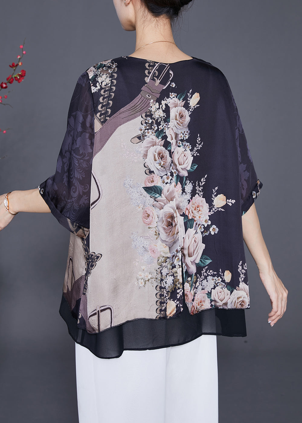 A Vintage Style Blouse with Delicate Timeless Details