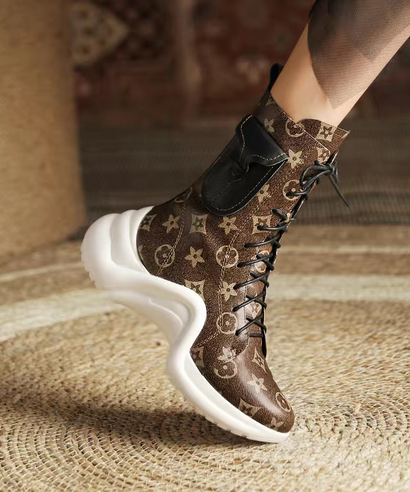 Chic Orthopedic Boots with Unique Design