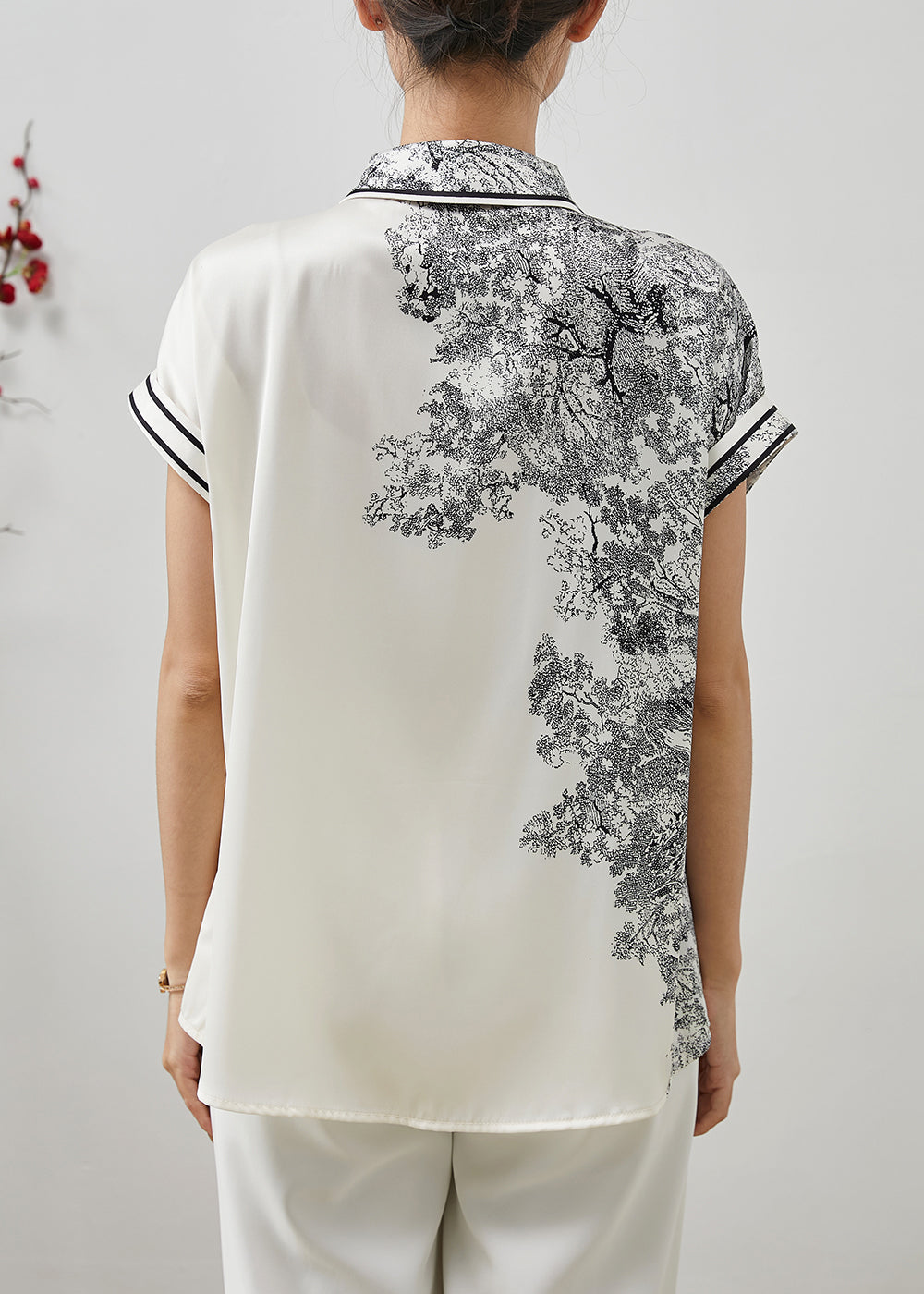 A Vintage Style Blouse with Delicate Timeless Details