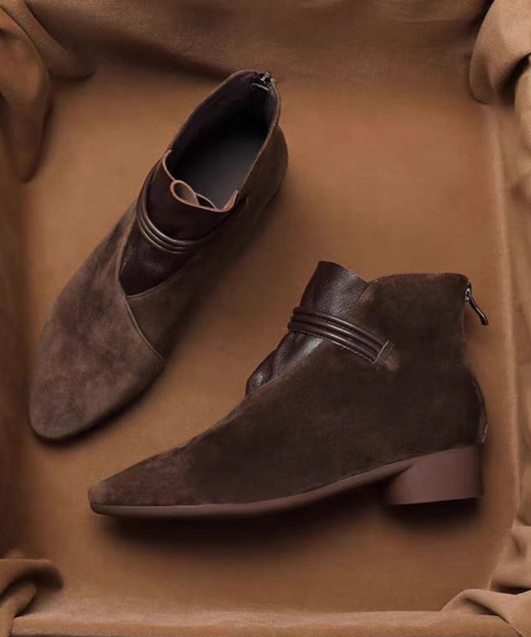 Classic Orthopedic Boots with Timeless Style
