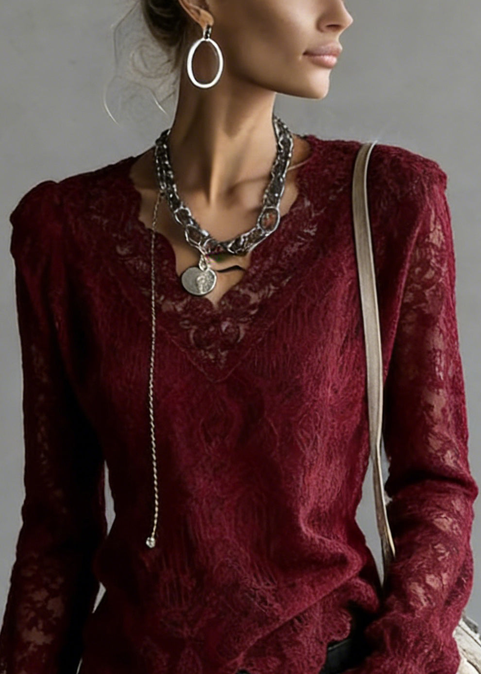 A Vintage Style Top with Delicate Timeless Details