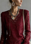 A Vintage Style Top with Delicate Timeless Details