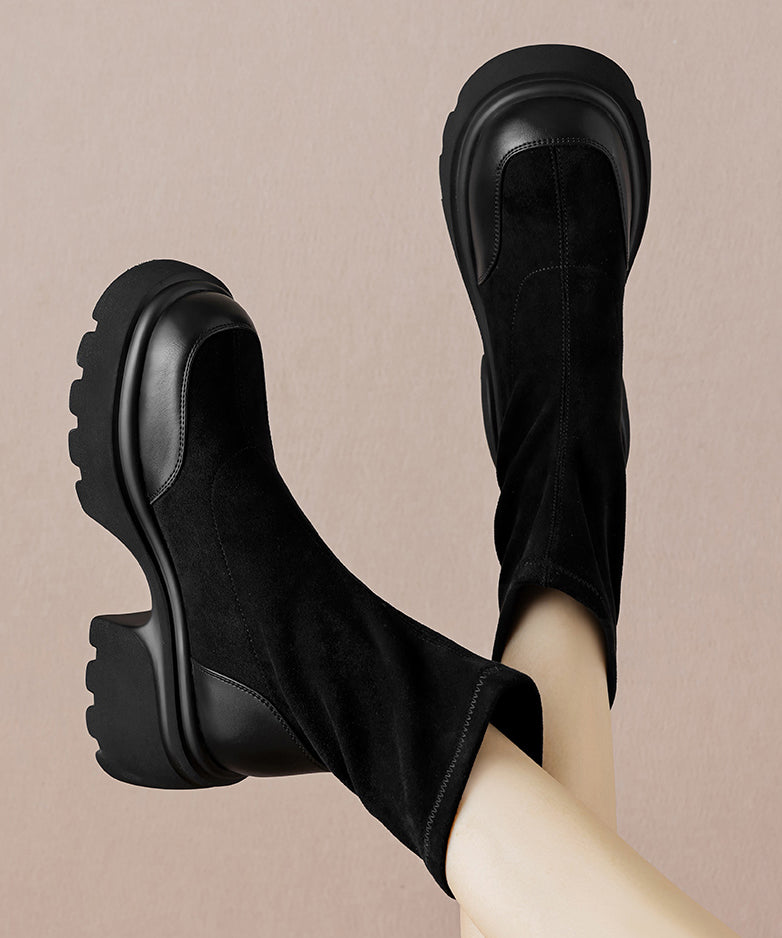Classic Orthopedic Boots with Timeless Style