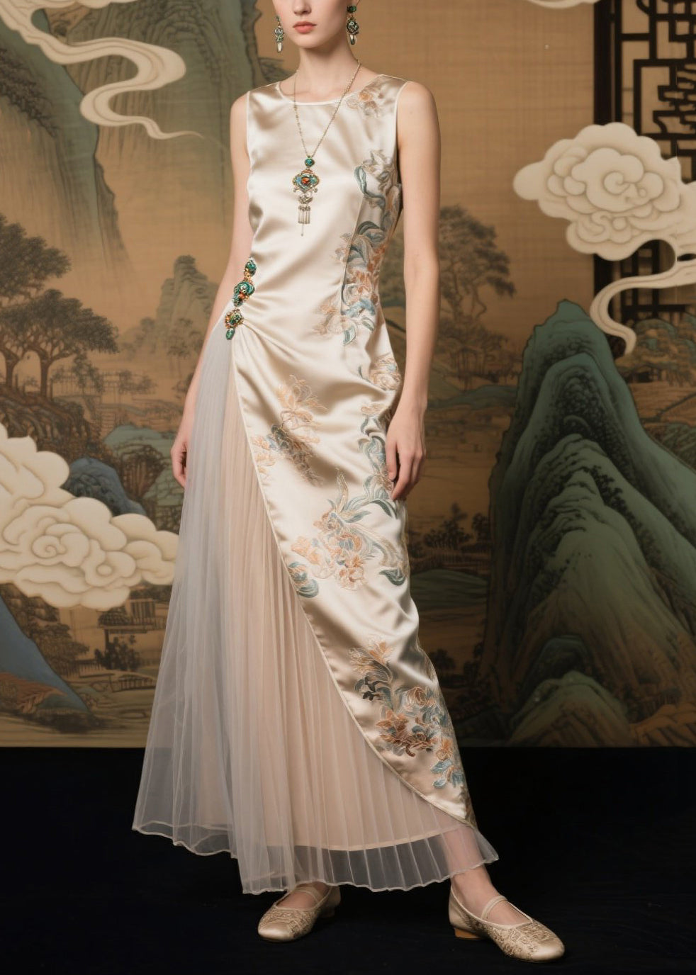 A Vintage Style Dress with Delicate Timeless Details