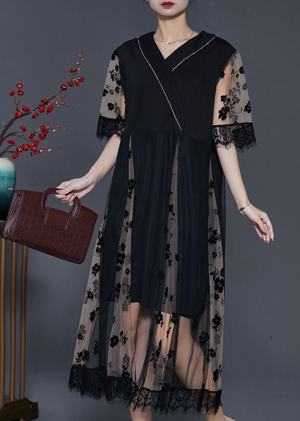 A Vintage Style Dress with Delicate Timeless Details