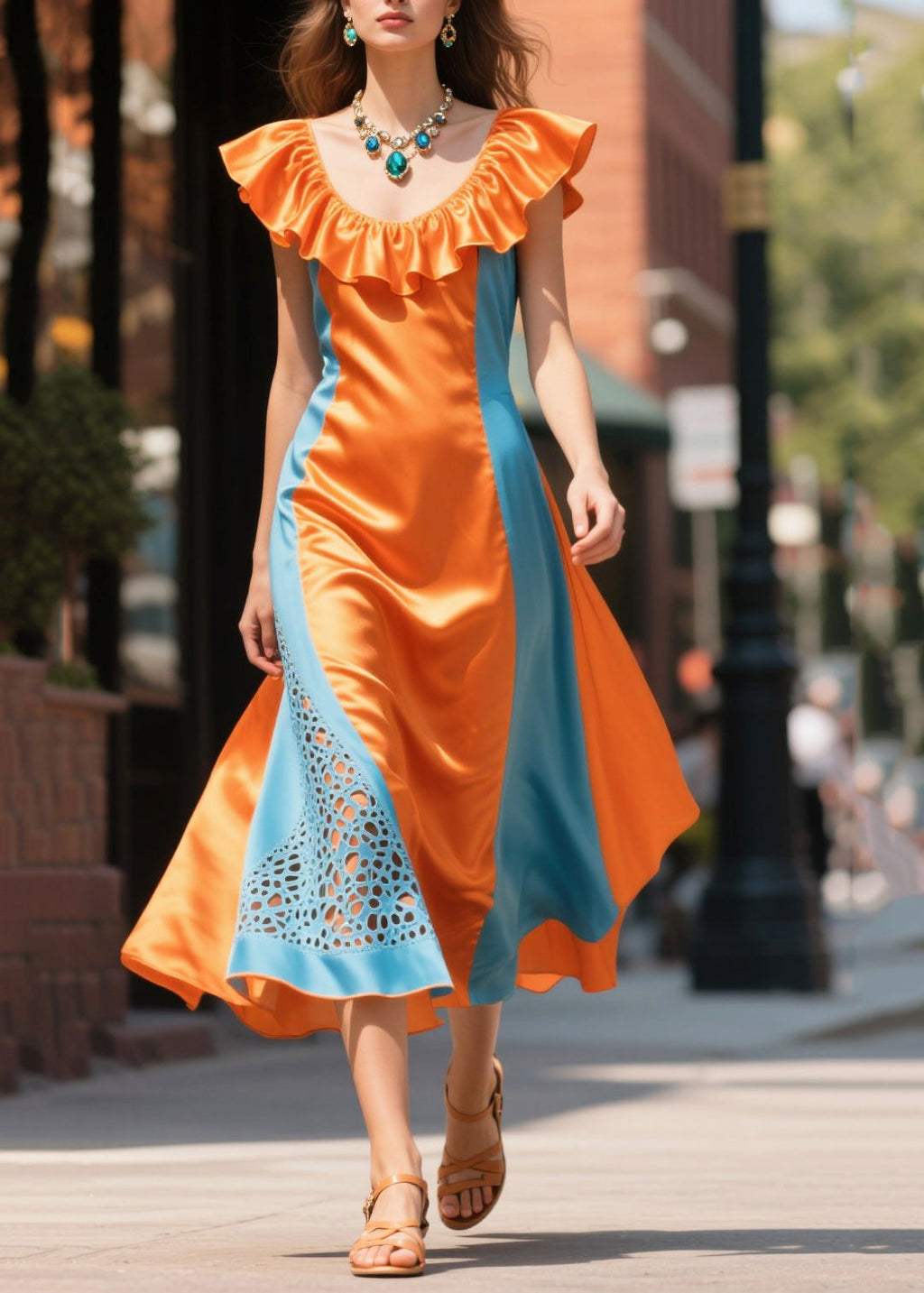 Classic Vintage Dress with a Flattering Fit