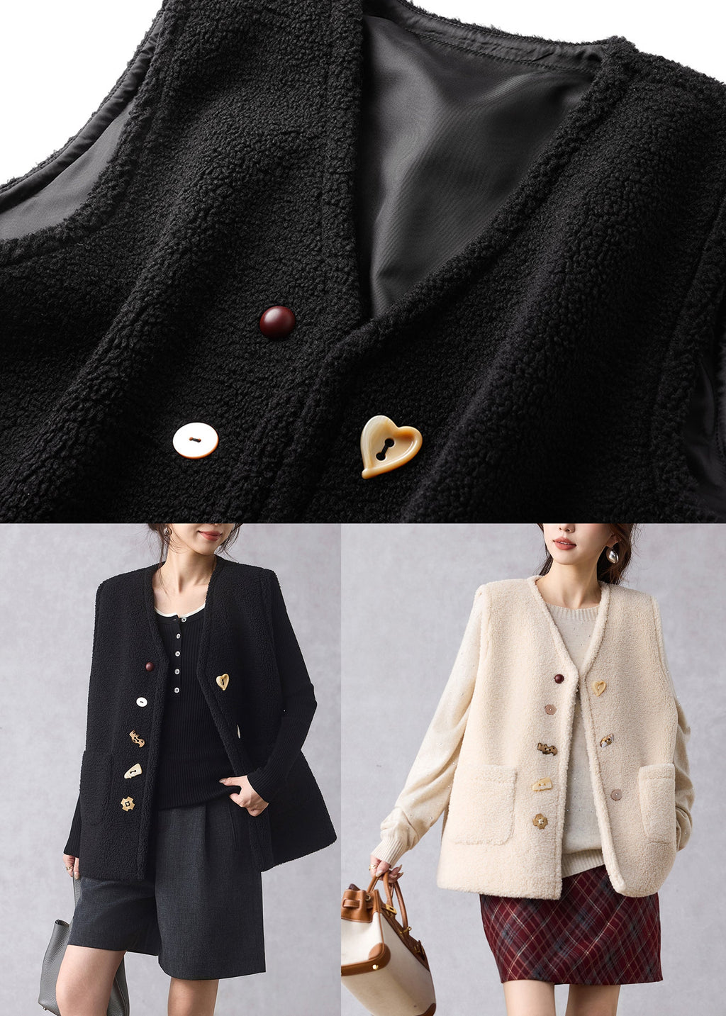 A Vintage Style Coat with Delicate Timeless Details