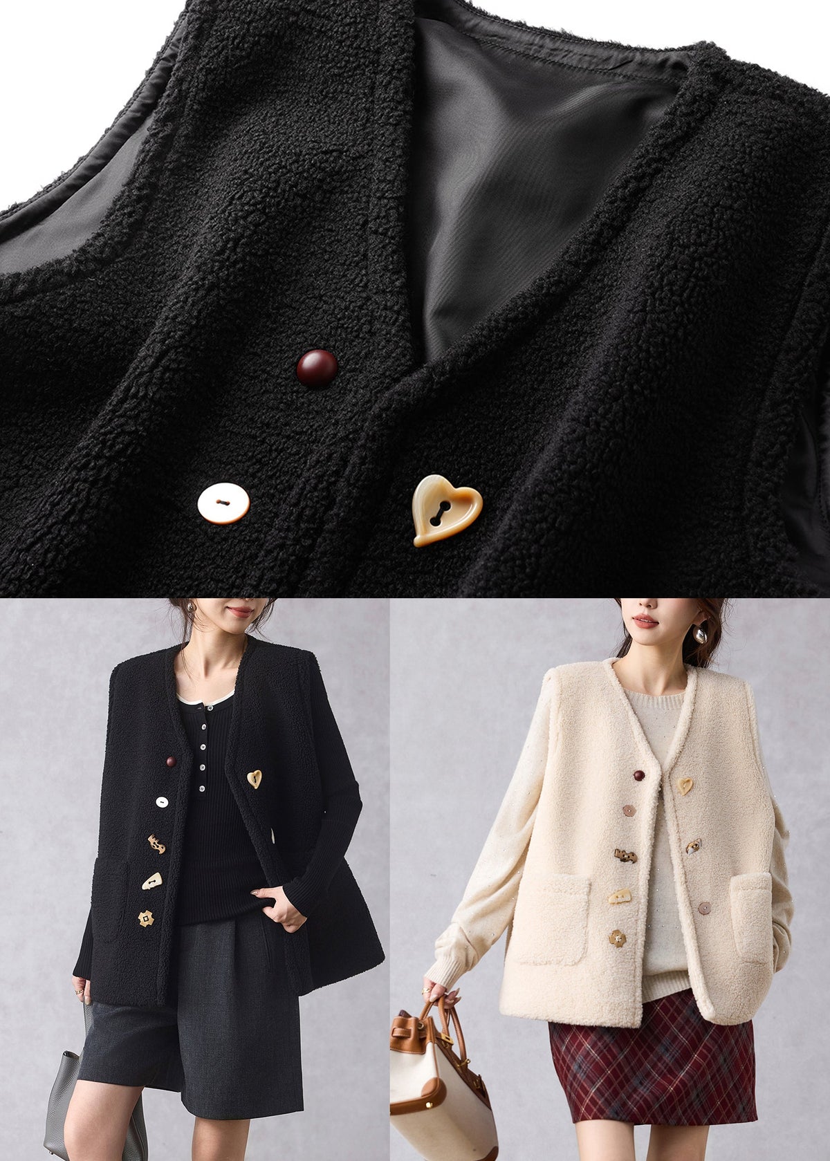 A Vintage Style Coat with Delicate Timeless Details