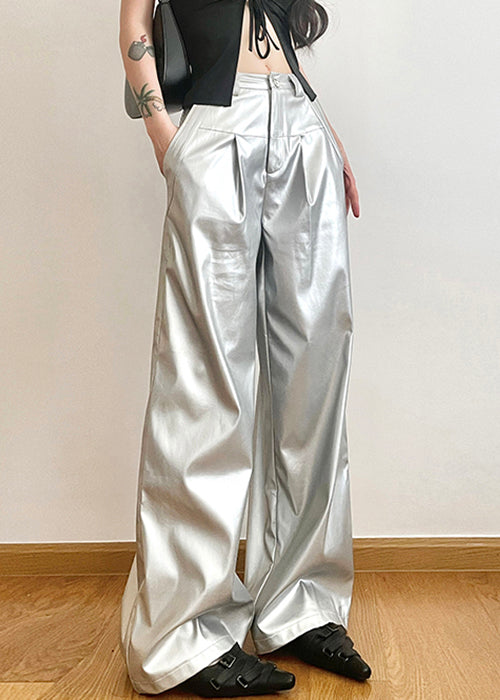 A Vintage Style Pants with Delicate Timeless Details