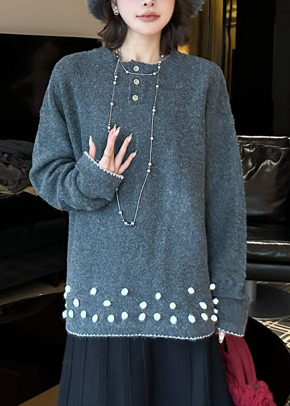 Beautifully Balanced Sweater with Timeless Character