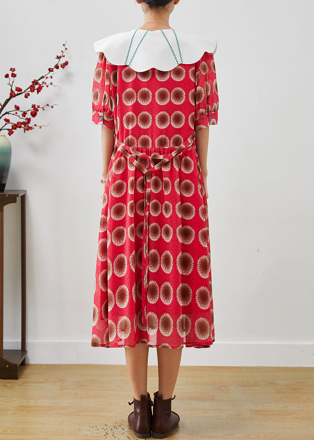 A Vintage Style Dress with Delicate Timeless Details