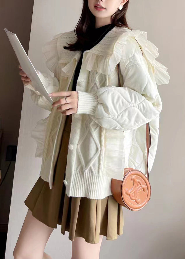 A Vintage Style Coat with Delicate Timeless Details