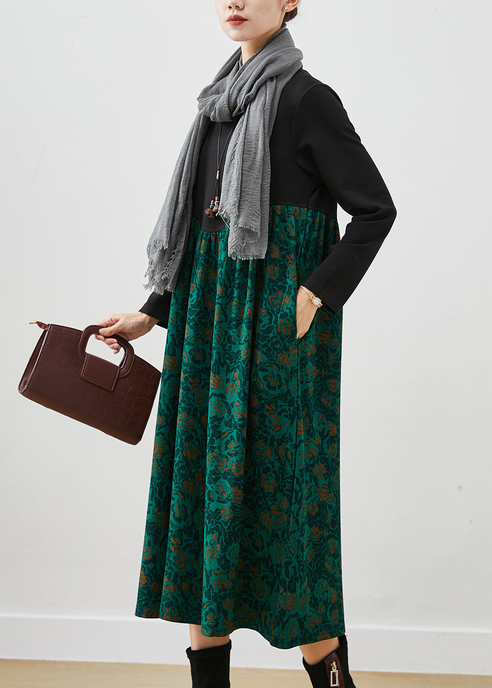 A Vintage Style Dress with Delicate Timeless Details
