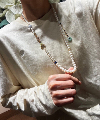 Vintage Handmade Pearl Necklace