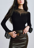 Well Tailored Top with a Graceful Silhouette