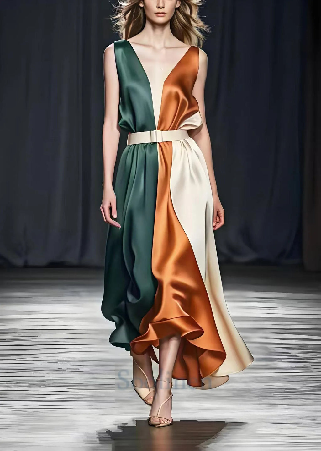 Classic Vintage Dress with a Flattering Fit