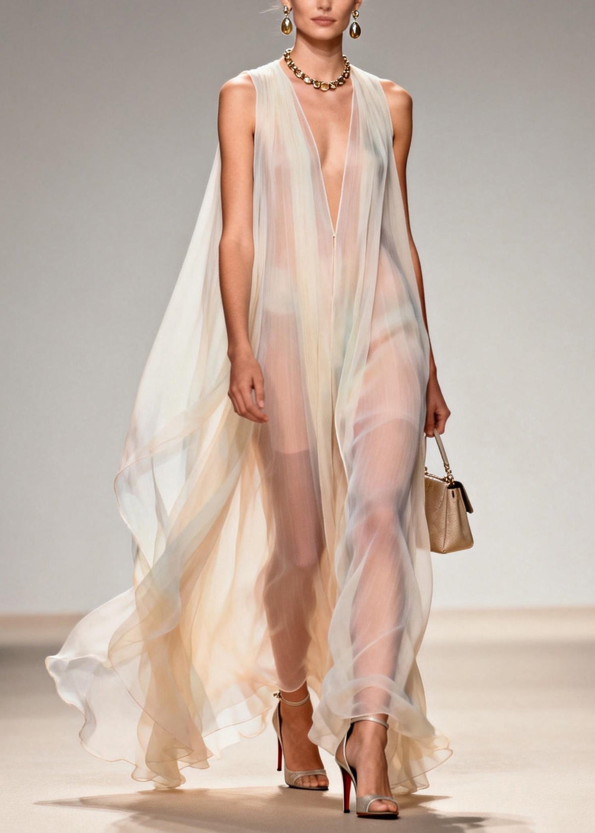 Well Tailored Dress with a Graceful Silhouette