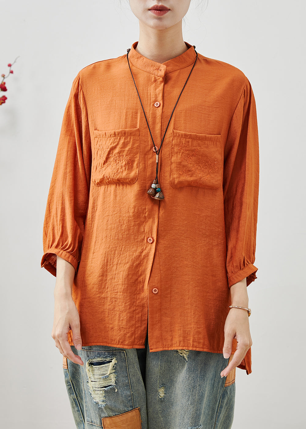 Classic Vintage Blouse with a Flattering Fit