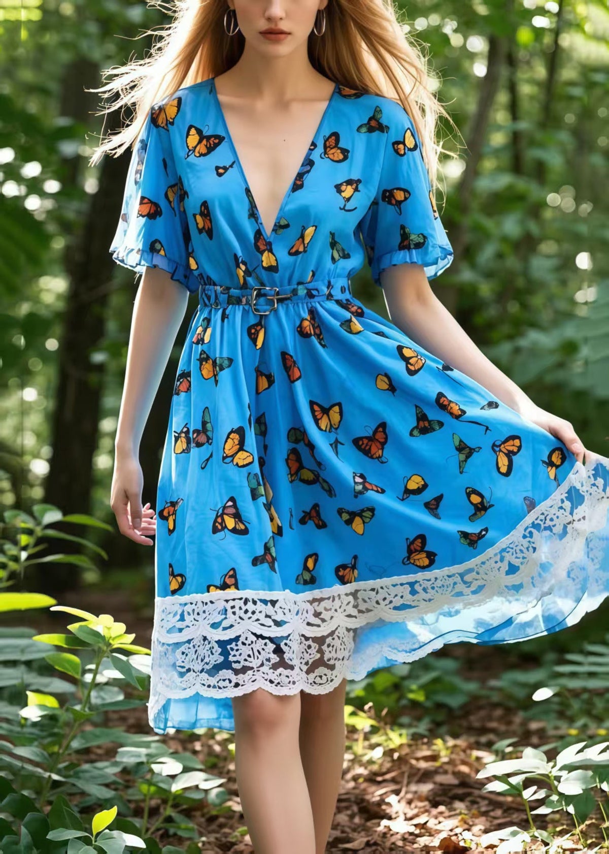 Classic Vintage Dress with a Flattering Fit