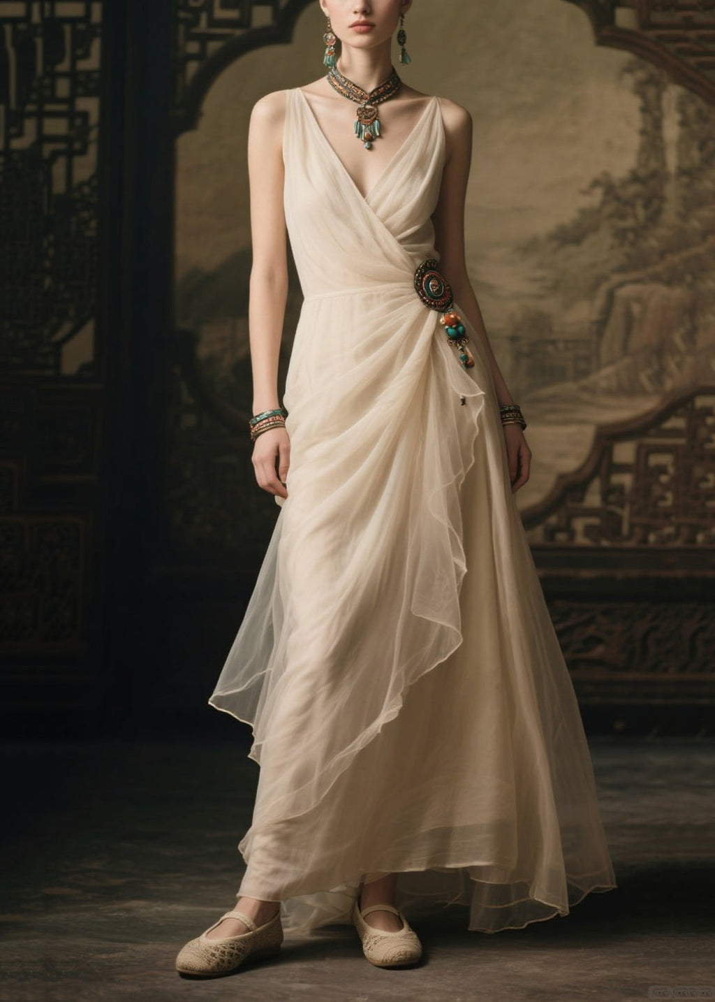 Well Tailored Dress with a Graceful Silhouette