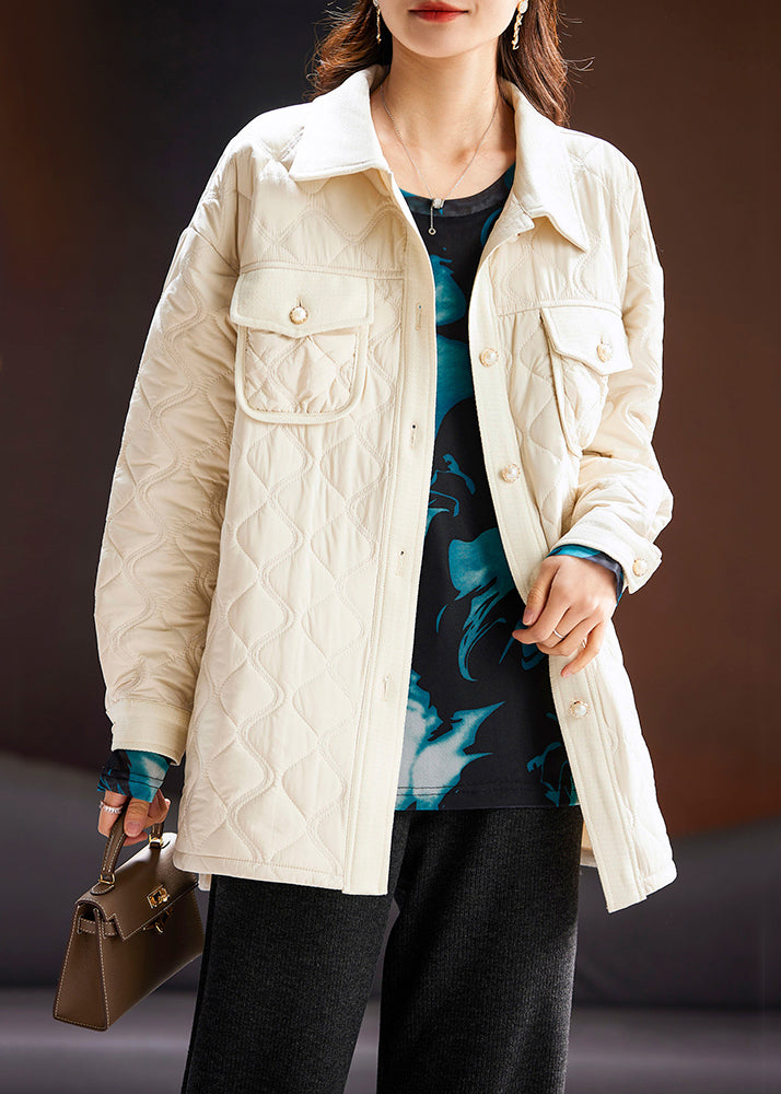 A Vintage Style Coat with Delicate Timeless Details