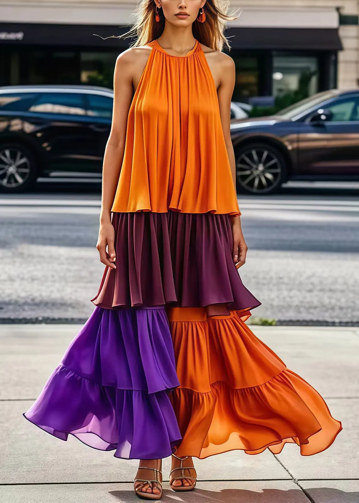 Well Tailored Dress with a Graceful Silhouette