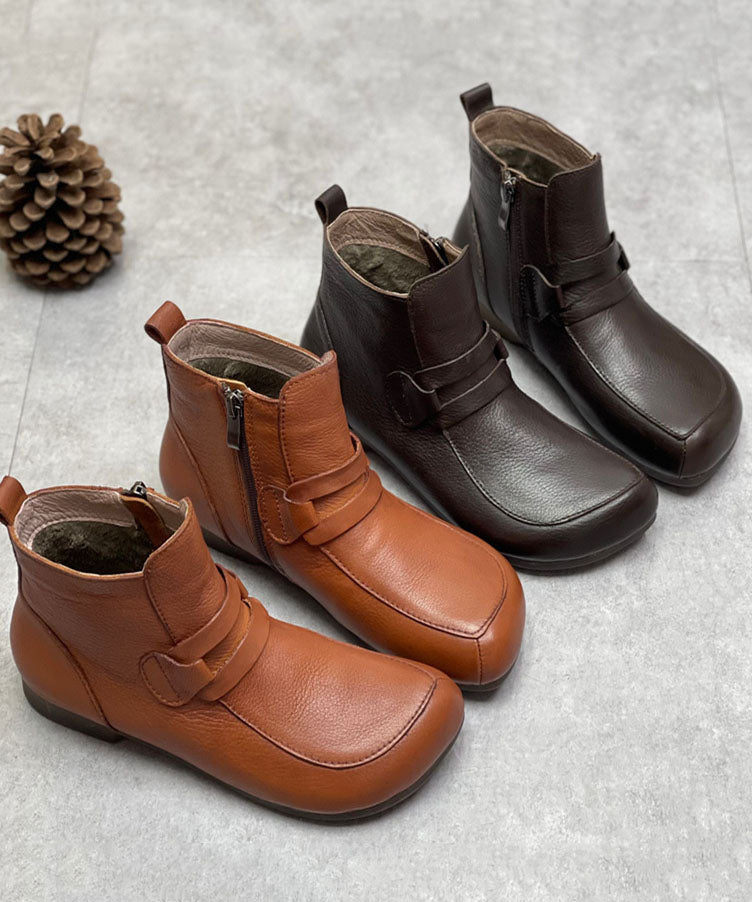 Chic Orthopedic Boots with Unique Design