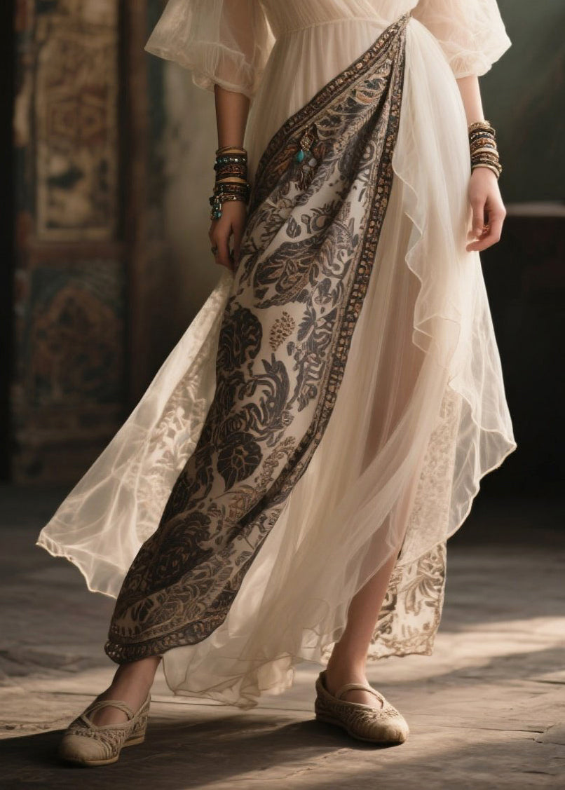 A Vintage Style Dress with Delicate Timeless Details