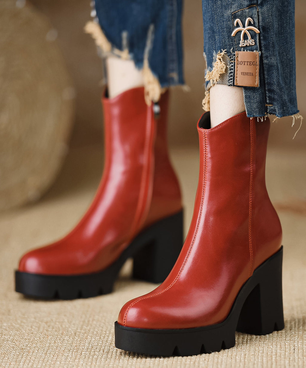 Vintage Inspired Orthopedic Boots