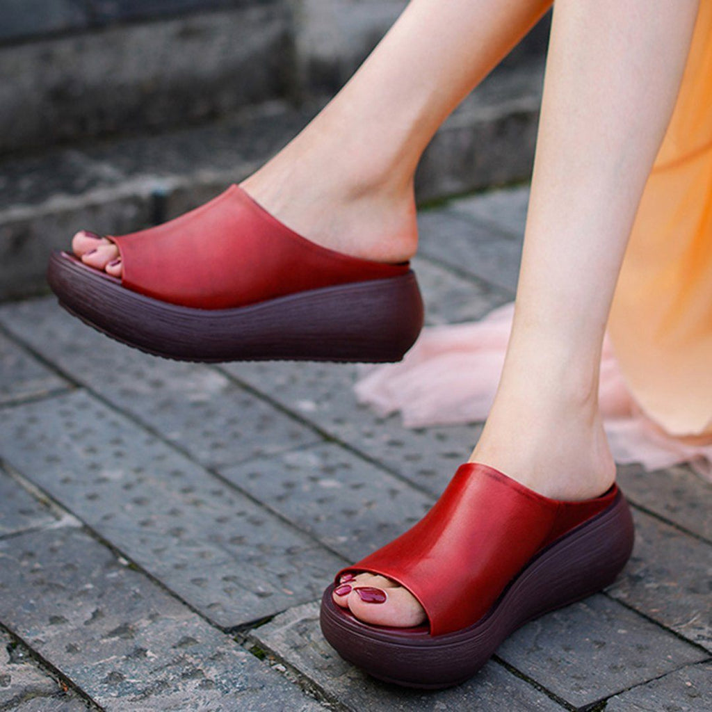 Vintage Inspired Orthopedic Slippers