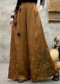 A Vintage Style Pants with Delicate Timeless Details