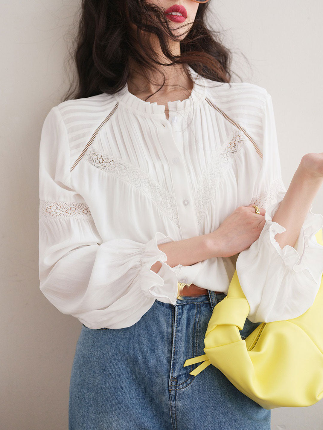 Beautifully Crafted Blouse in a Classic Style
