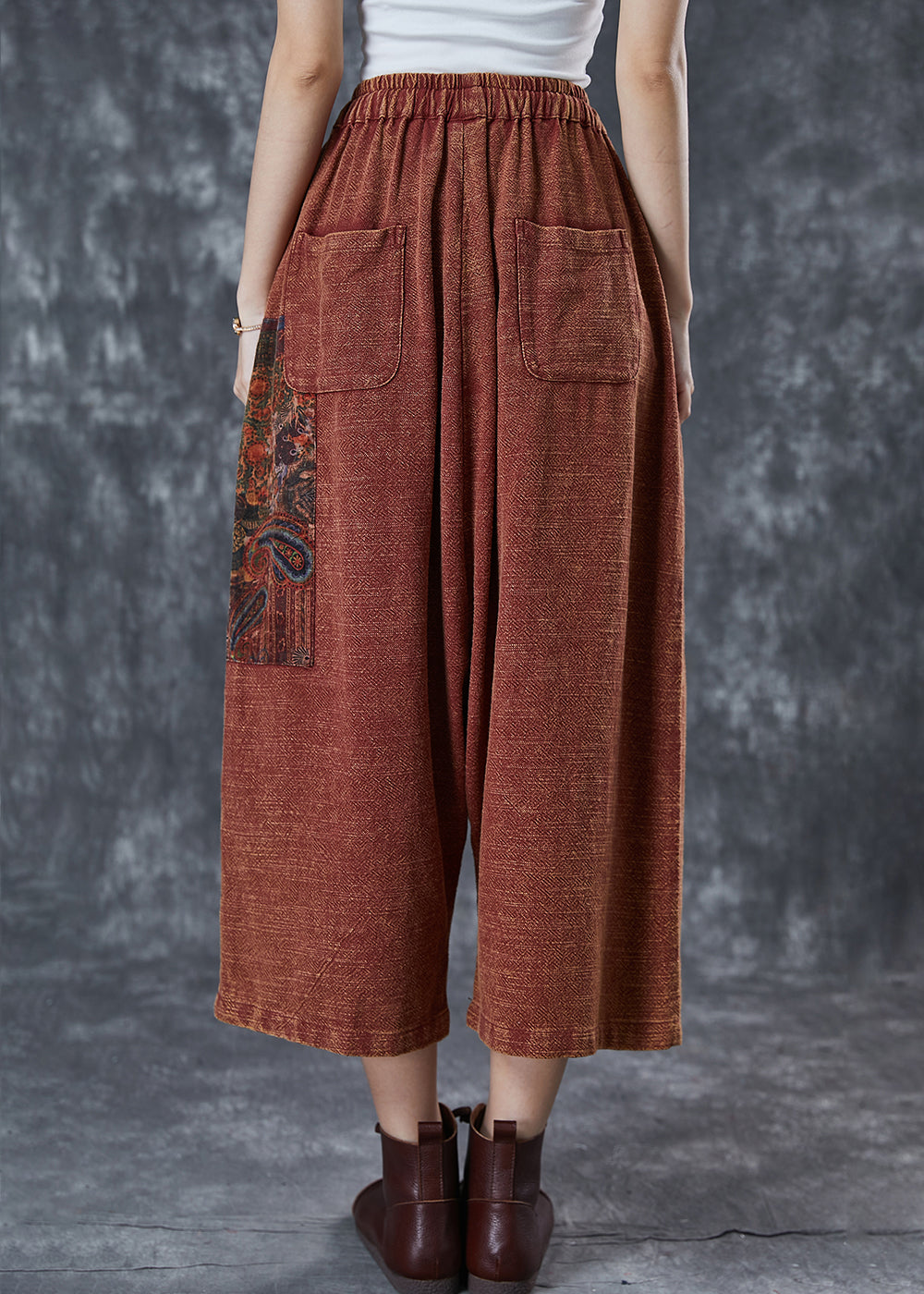 A Vintage Style Pants with Delicate Timeless Details