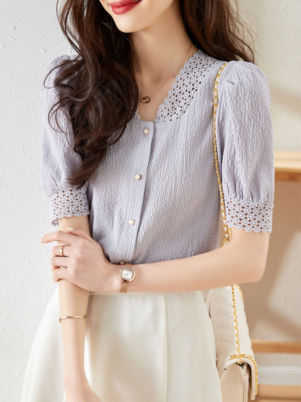 Sophisticated Top with a Clean Classic Look