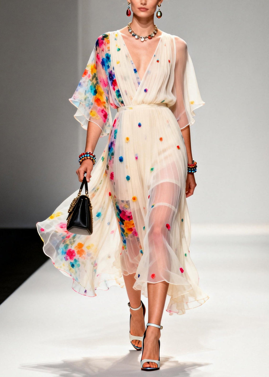 Beautifully Finished Dress in a Timeless Design