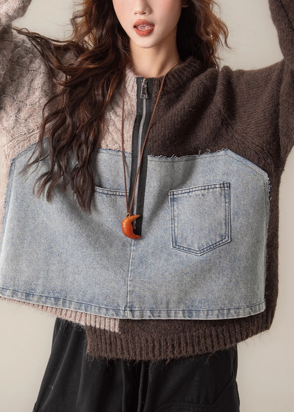 Classic Vintage Sweater with a Flattering Fit