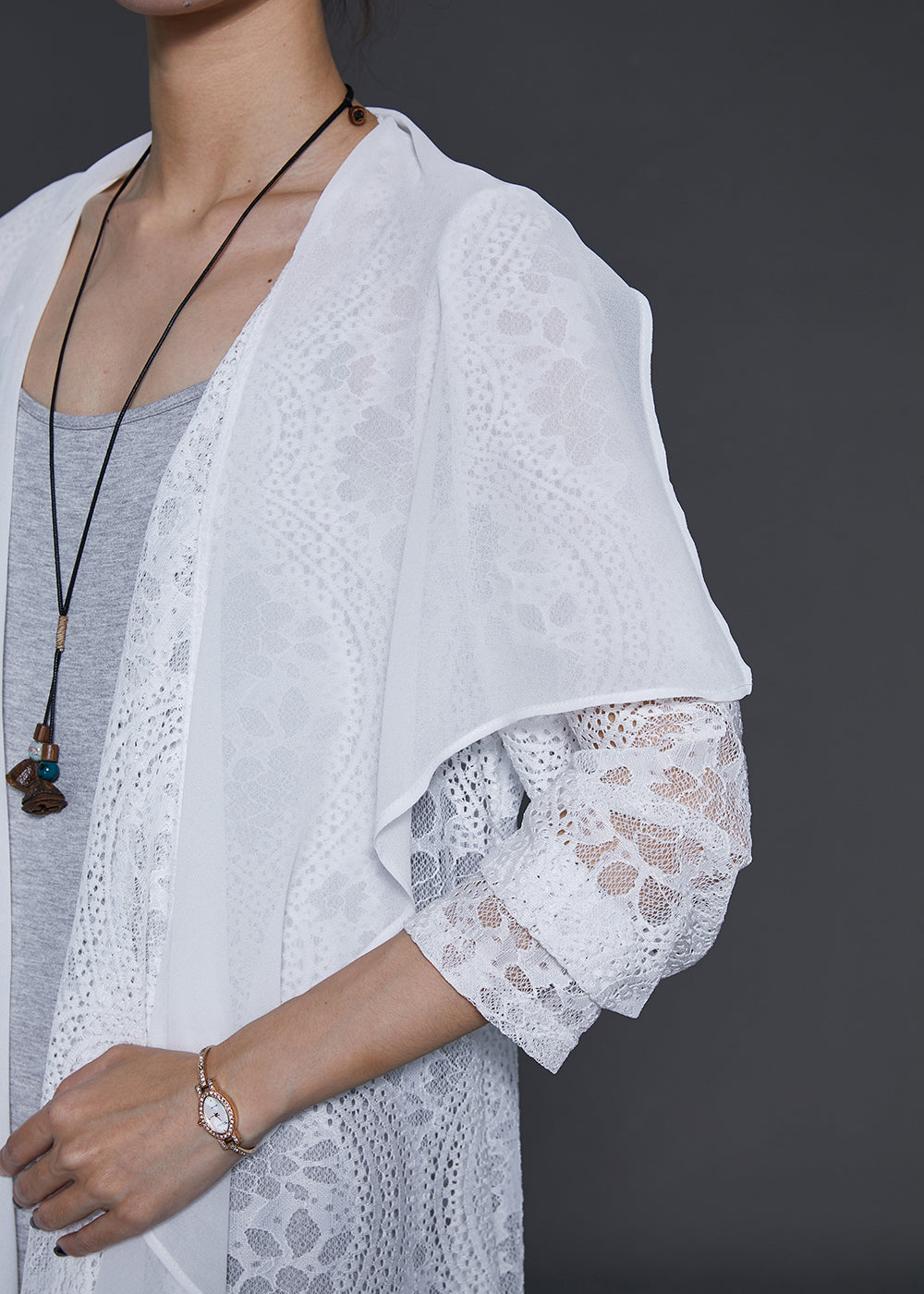 Vintage Inspired Cardigan with a Contemporary Edge