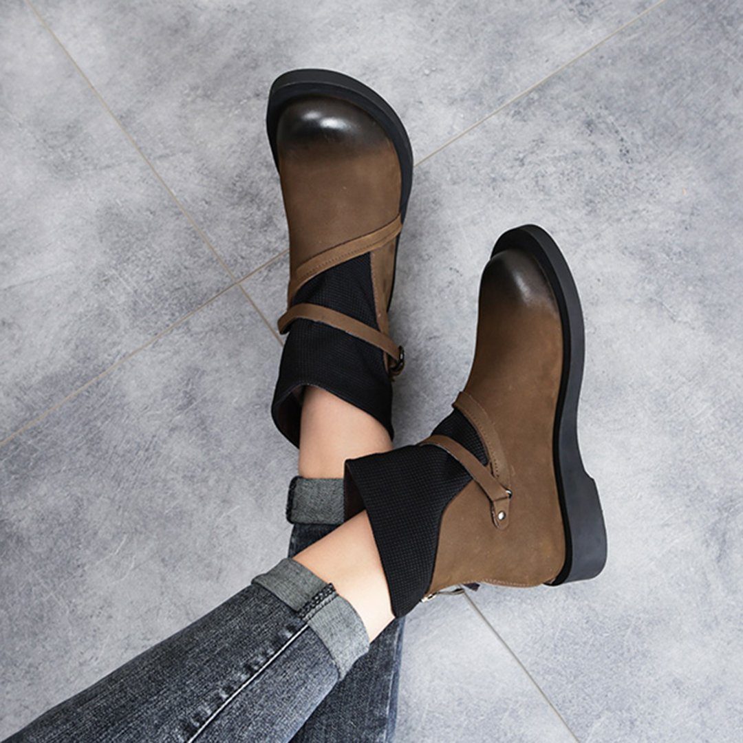 Vintage Inspired Orthopedic Boots