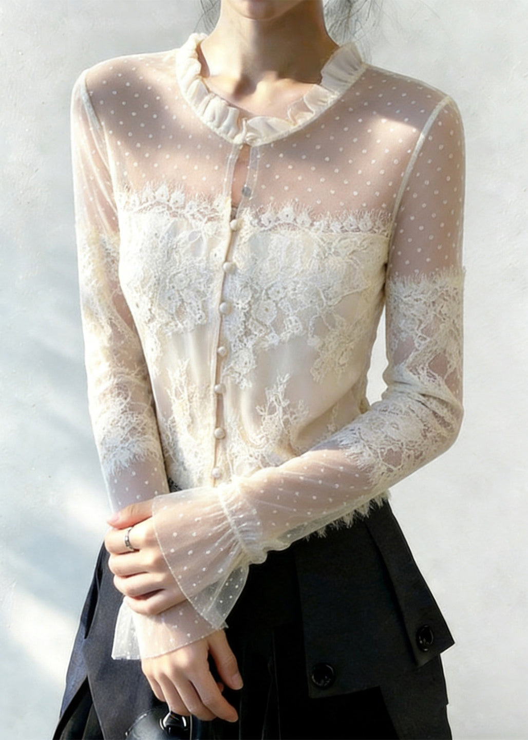 Beautifully Finished Blouse in a Timeless Design