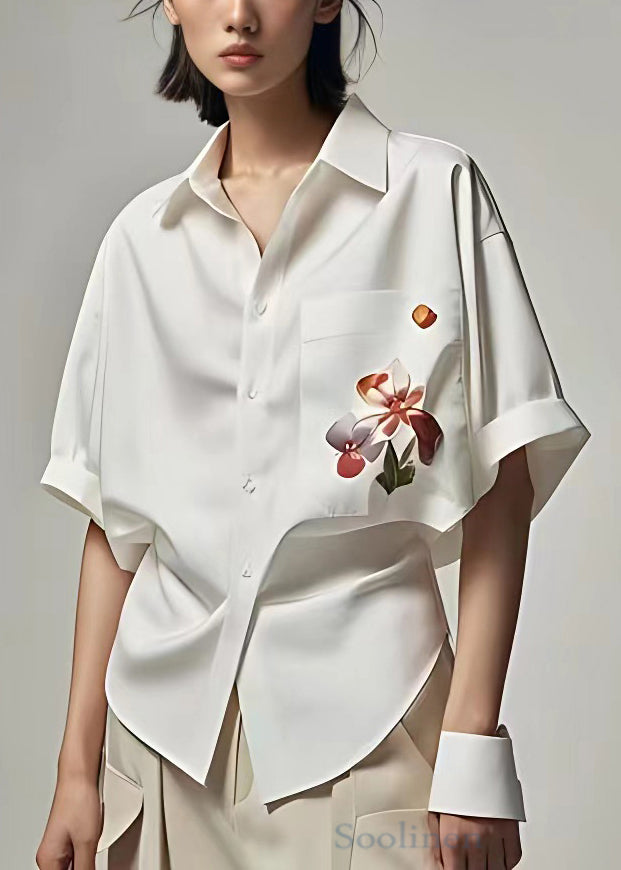 A Vintage Style Shirt with Delicate Timeless Details