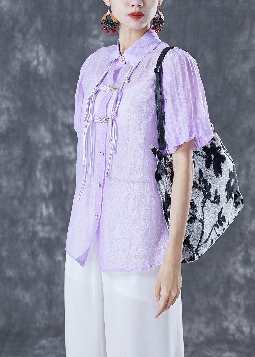A Vintage Style Blouse with Delicate Timeless Details