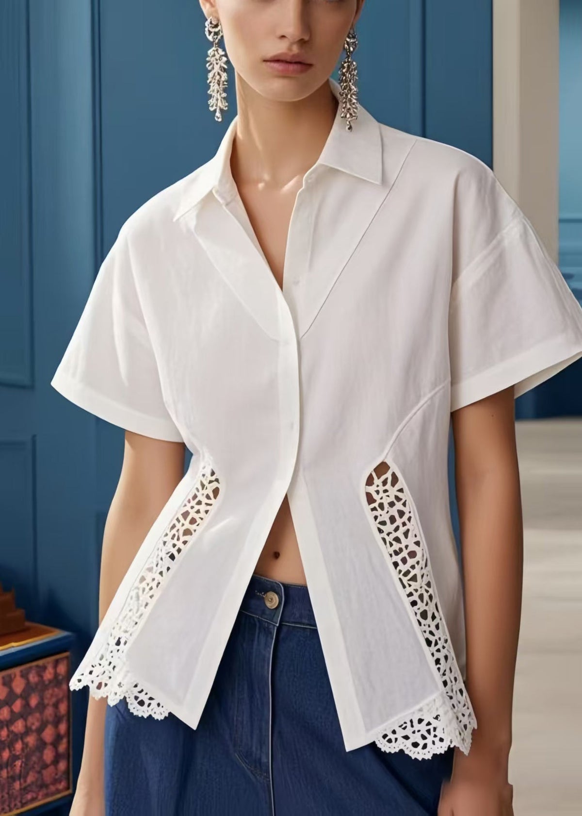 Beautifully Crafted Blouse in a Classic Style