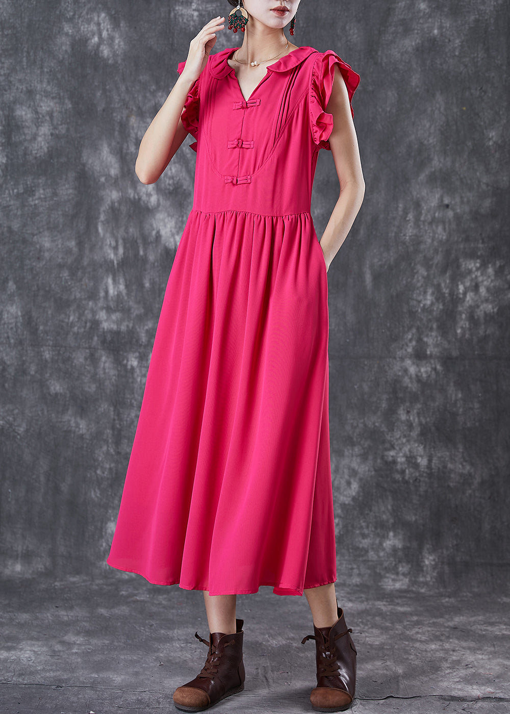 A Vintage Style Dress with Delicate Timeless Details