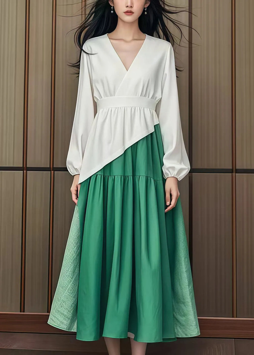 Well Tailored Dress with a Graceful Silhouette