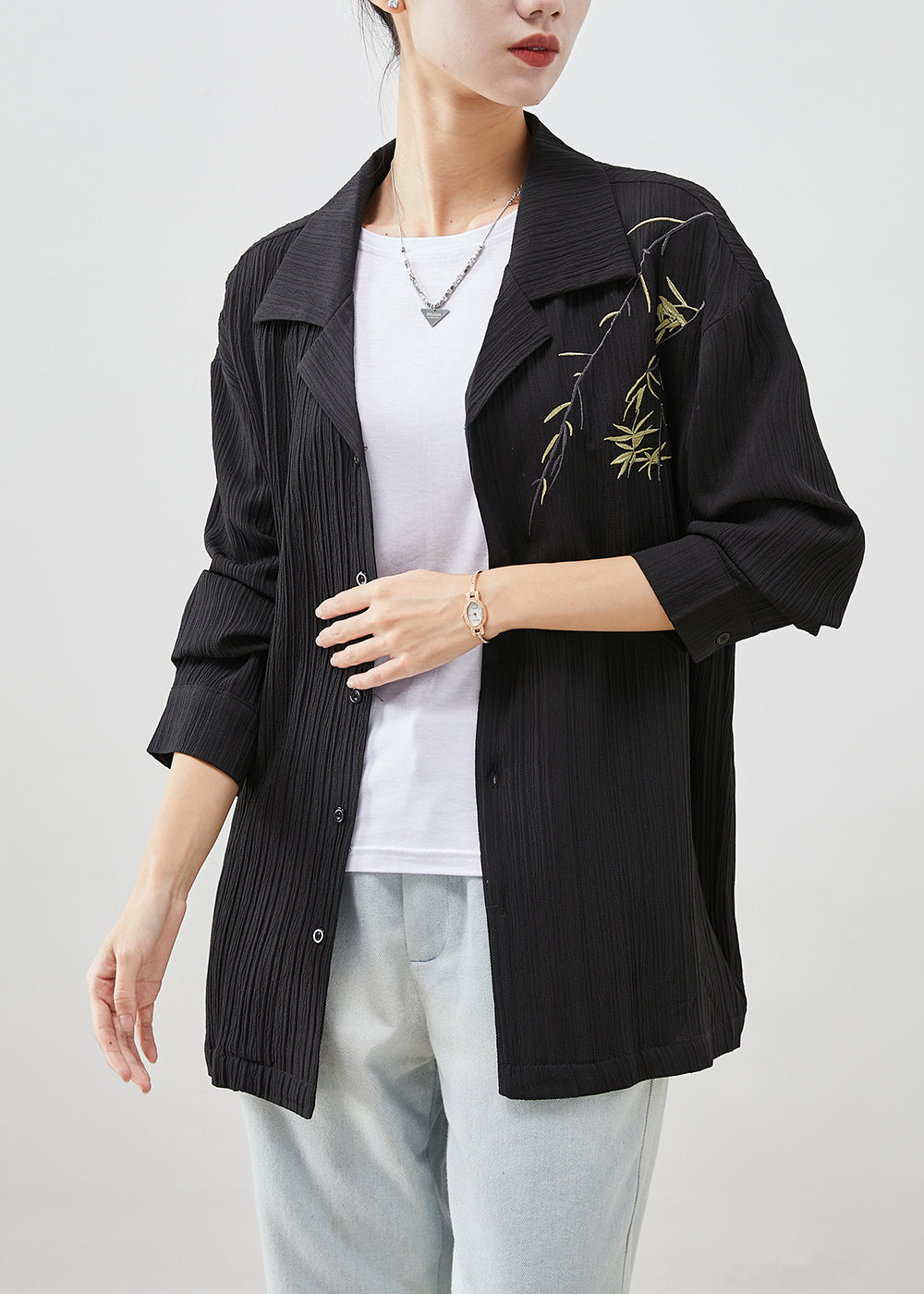 A Vintage Style Shirt with Delicate Timeless Details