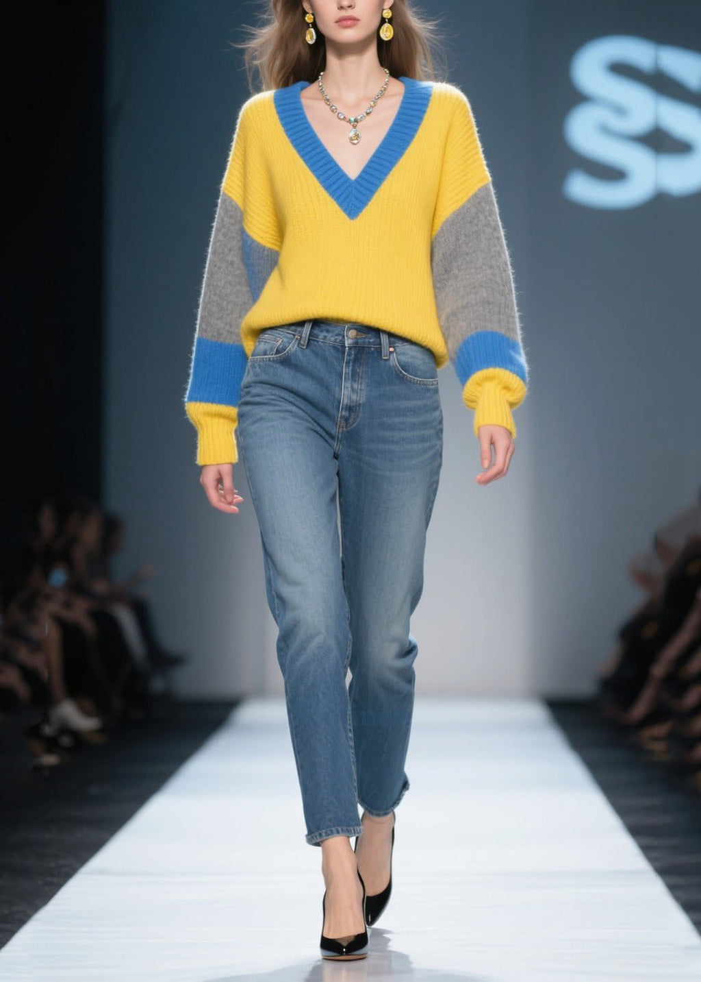 A Vintage Style Sweater with Delicate Timeless Details