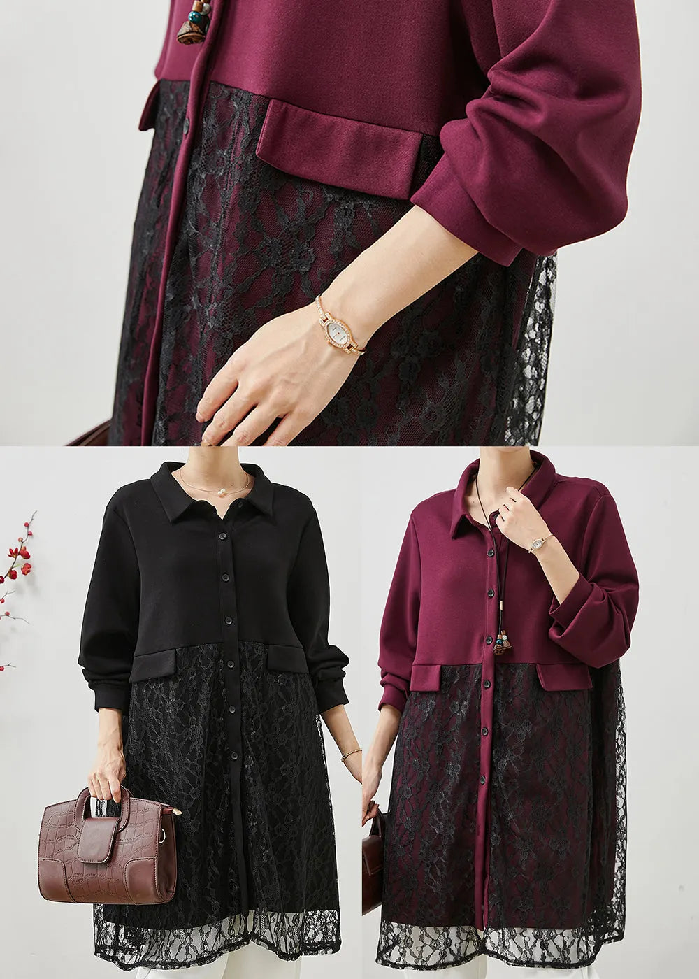 Elegantly Styled Dress for Everyday Wear