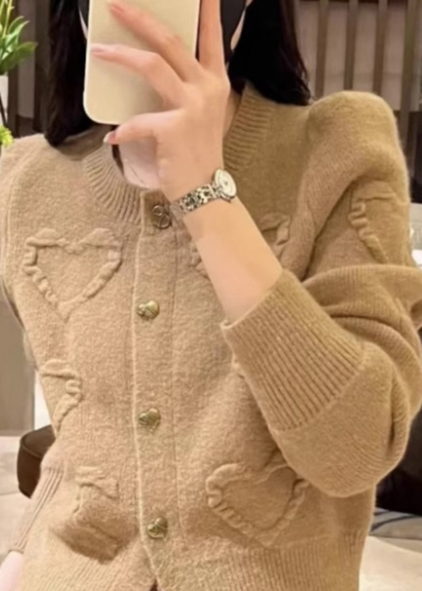 Classic Vintage Cardigan with a Flattering Fit